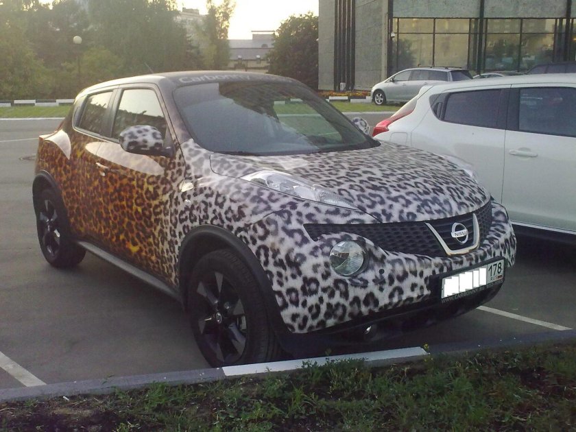 Леопардовый Ниссан Жук