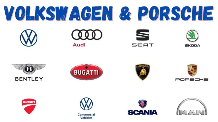 Volkswagen дочерние компании