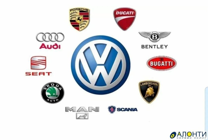 Какими марками владеет фольксваген