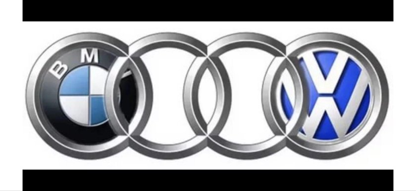 Мерседес БМВ Ауди Фольксваген