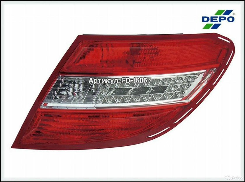 Задние фонари Мерседес 204