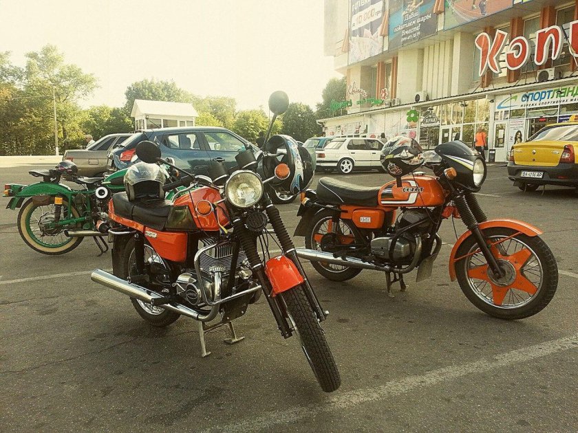 Ява мотоцикл 80-е