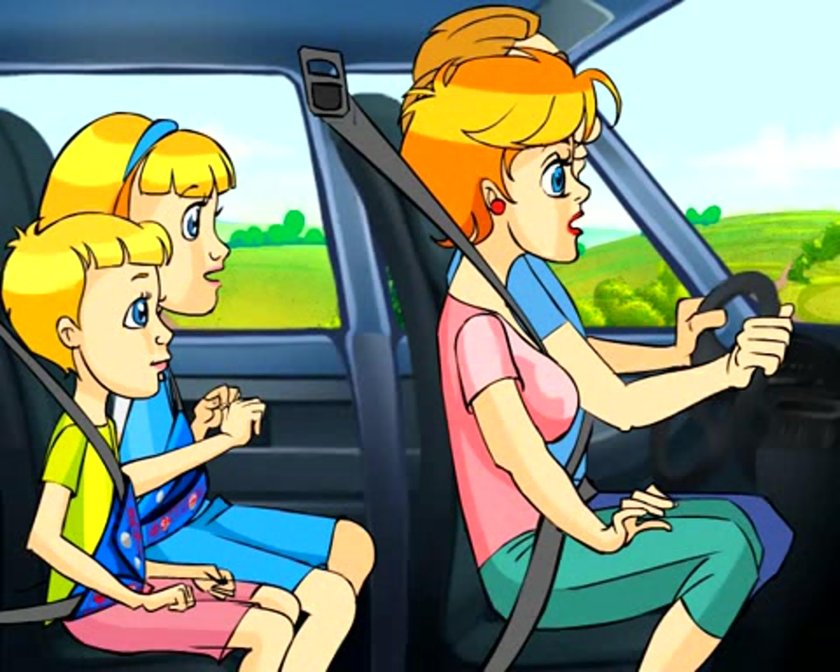 Безопасность детей в автомобиле