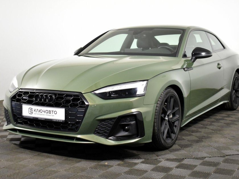 Ауди а 5 зеленая