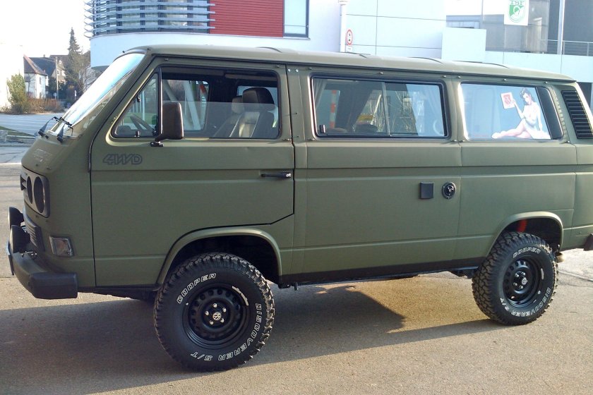 Volkswagen Transporter t3 военный