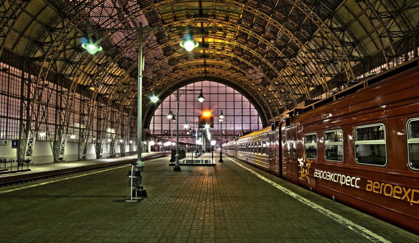 Киевский вокзал перроны
