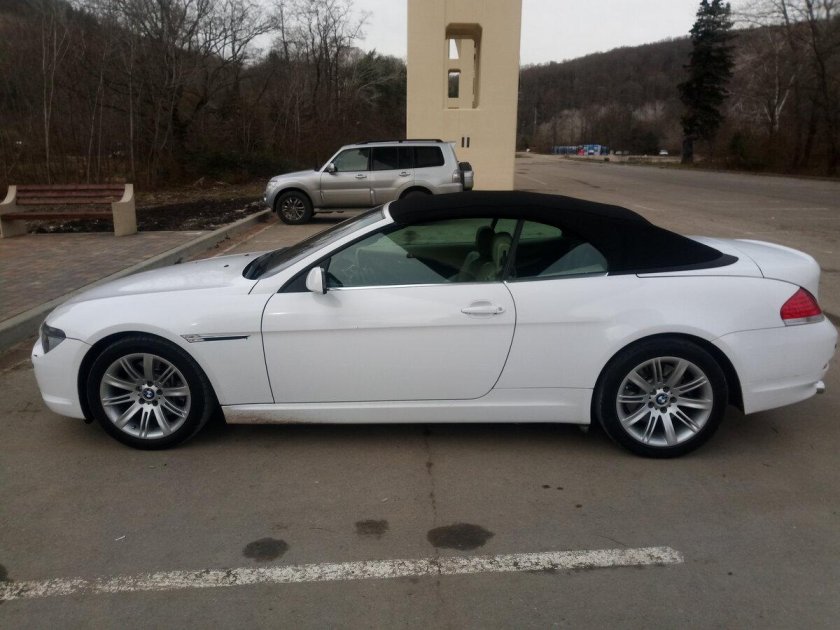 Кабриолета BMW 645ci