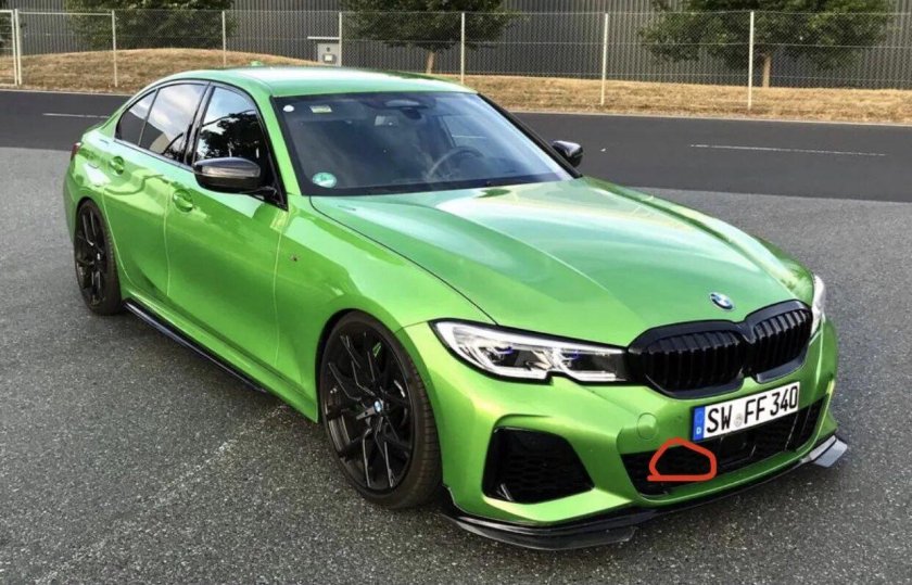 BMW m3 g80 зеленая