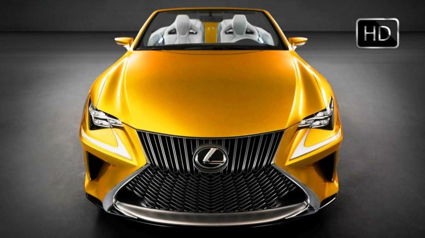 Желтый Лексус