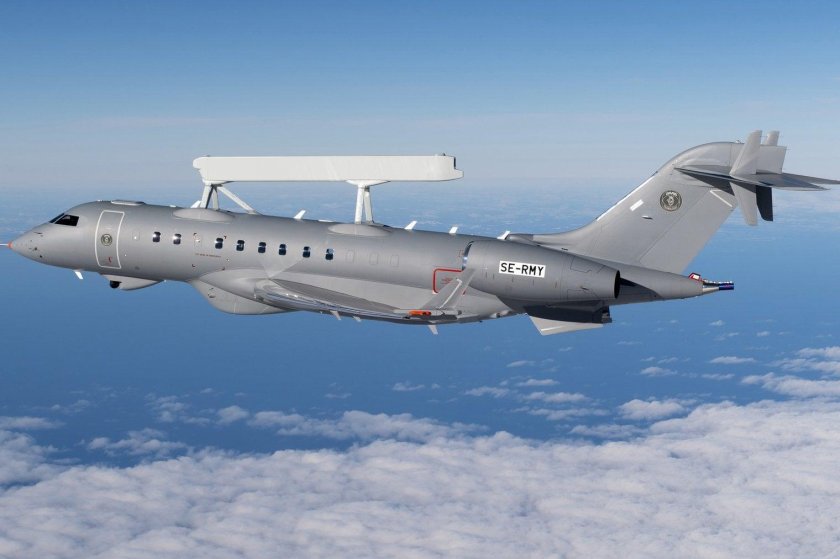 Самолет ДРЛО Бомбардье