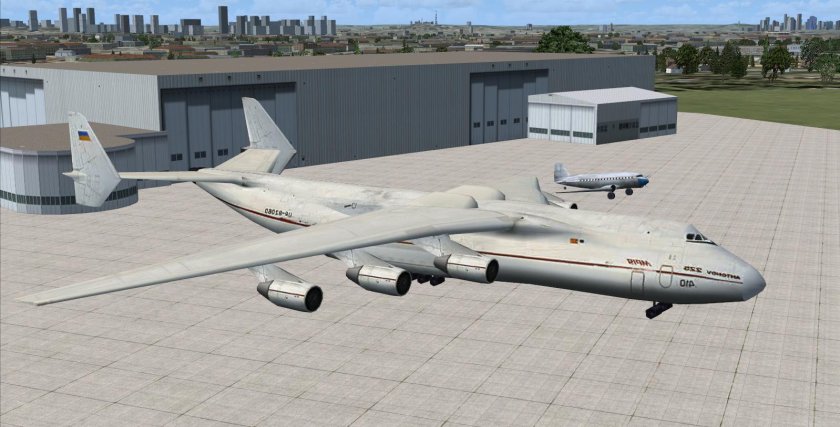 АН 225 Microsoft Flight Simulator