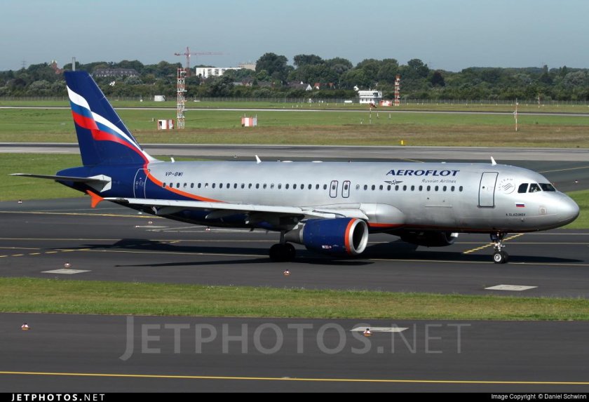 Самолёт Аэрофлот Airbus a319