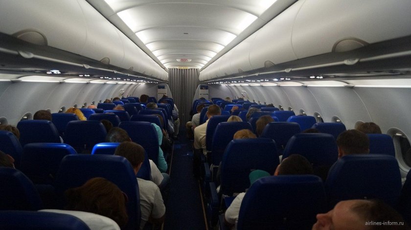 Аэробус а320 Аэрофлот салон