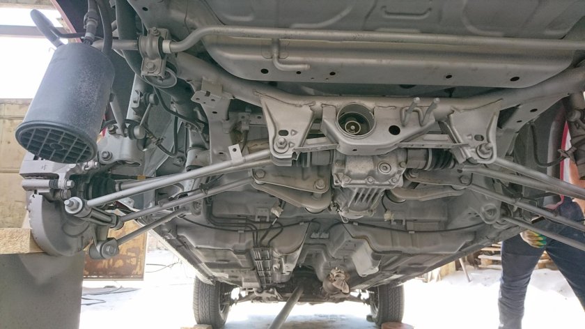 Днище Nissan x-Trail t-32