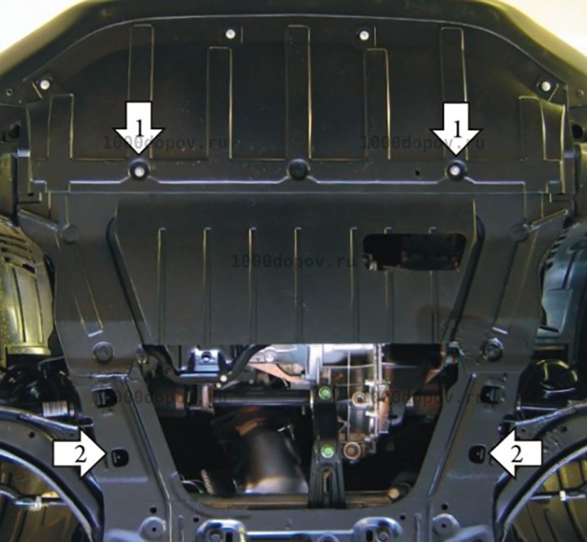 Nissan Qashqai j10 днище