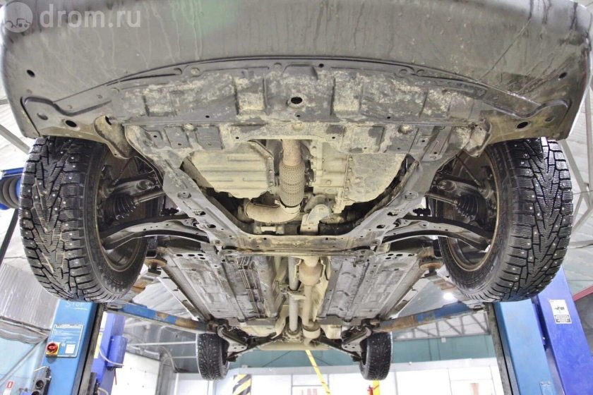 Днище Nissan x-Trail t-32