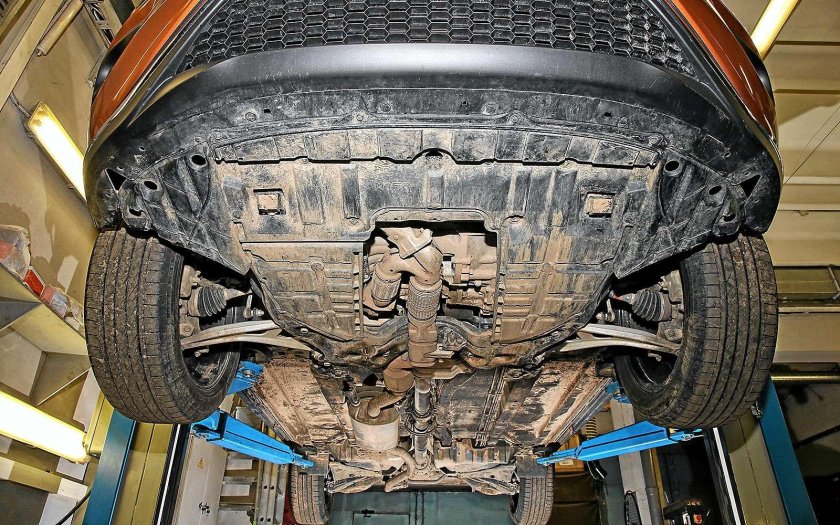 Murano z51 днище