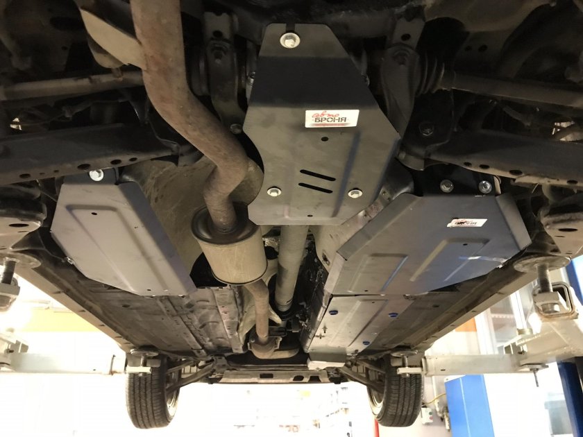 Днище Nissan x-Trail t-32