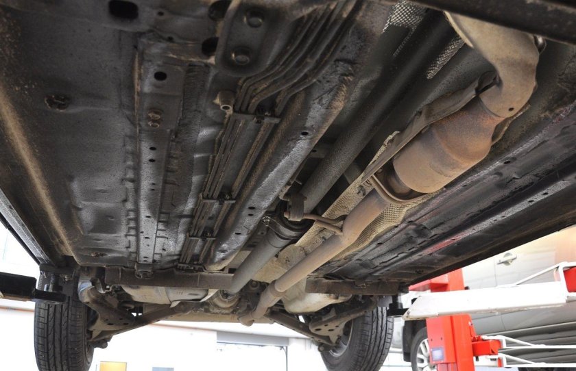 Днище ниссан кашкай 2008