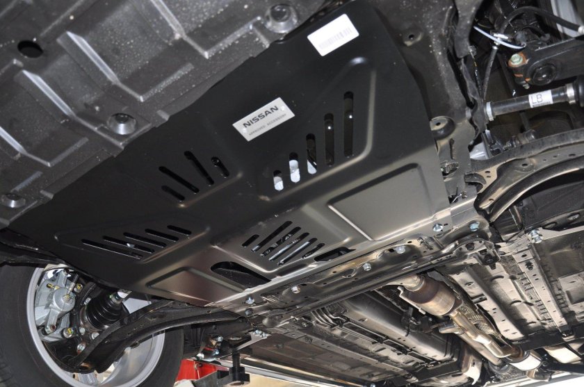 Защита картера двигателя тойота рав 4