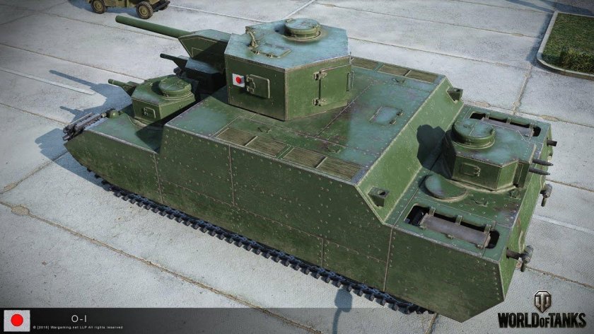 O-I танк Японии