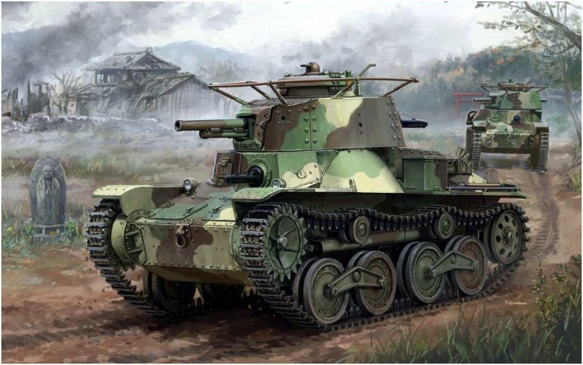 Японский танк Тип 4 ке-ну