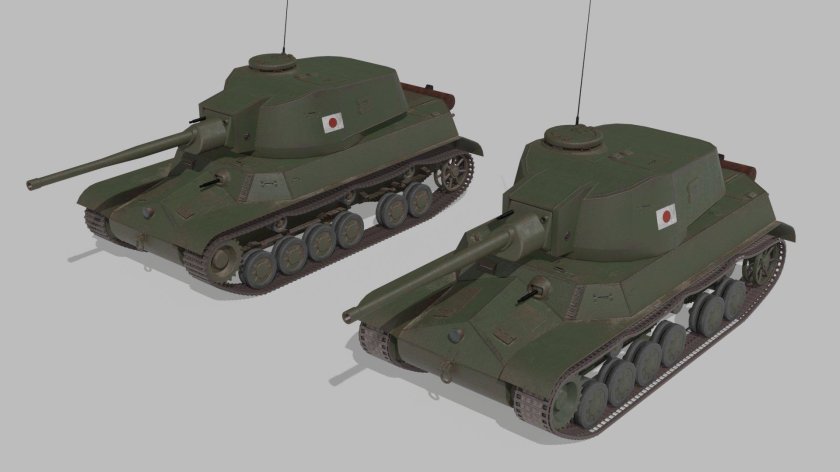 Тайп 71 японский танк тяжелый