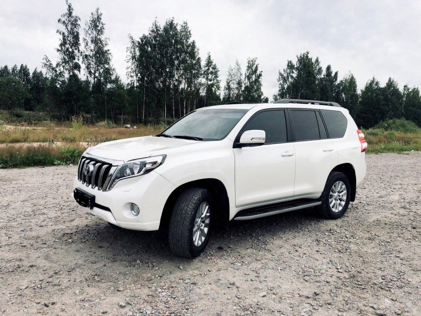 Prado 150 белый