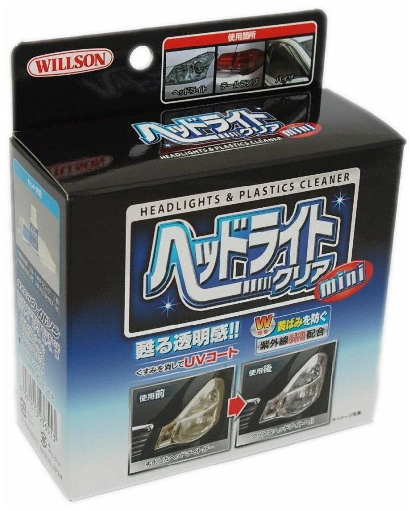 Willson полироль для фар и прозрачного пластика