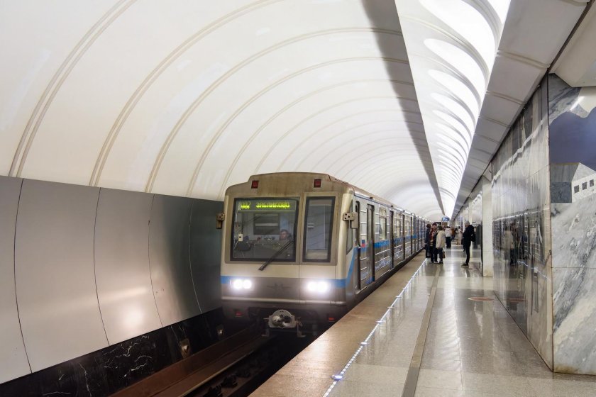 Москва вагон метро