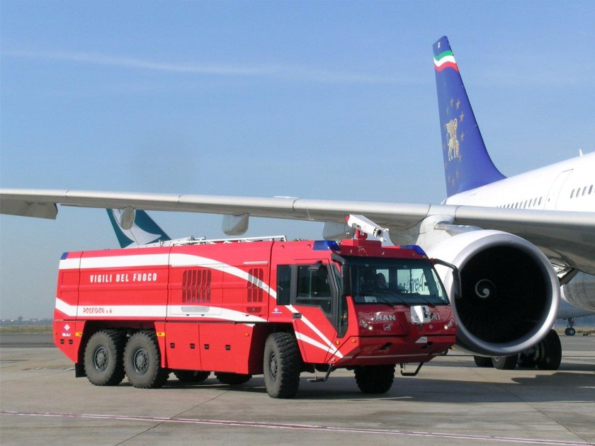 Аэродромный пожарный автомобиль