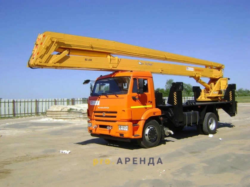 Автогидроподъемник вс-28к