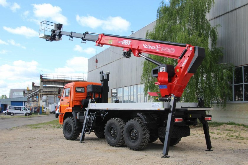 Автогидроподъемник КАМАЗ 43118