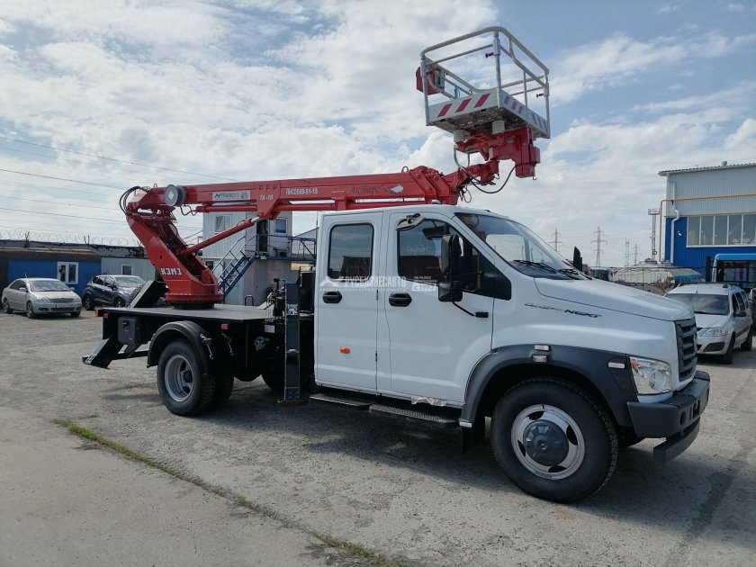 Автовышка псс-131.18э газон некст