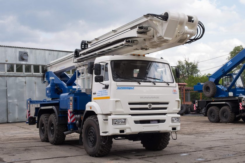 Автогидроподъемник КАМАЗ 43118