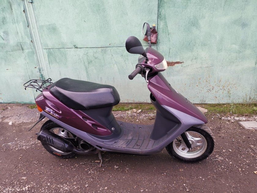 Honda Dio фиолетовая