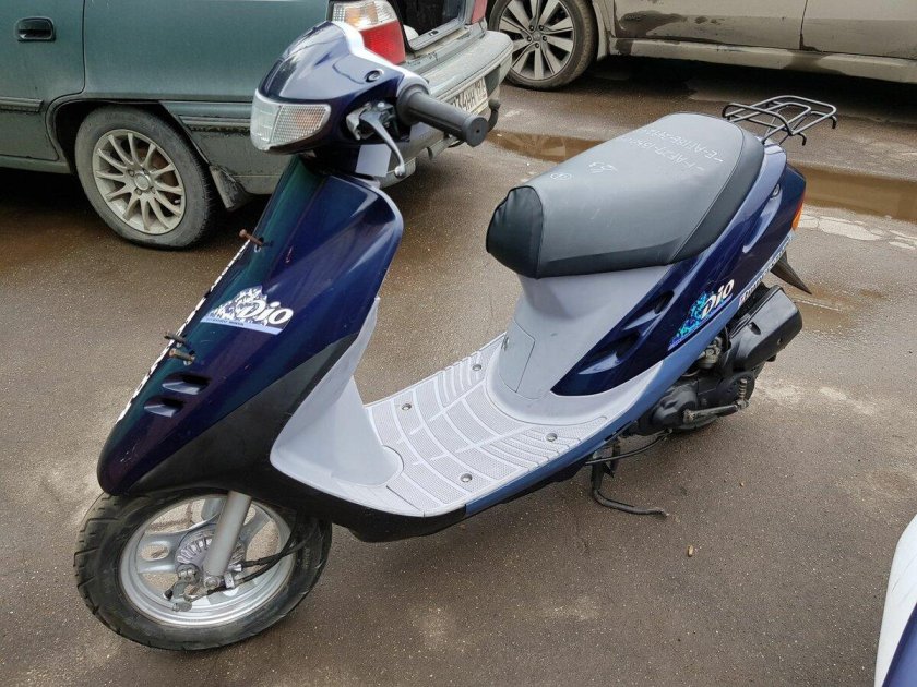 Honda Dio 27 синий