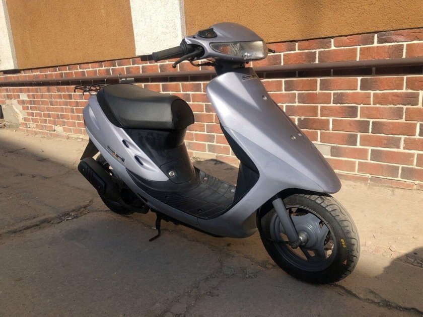 Хонда дио 28 серая