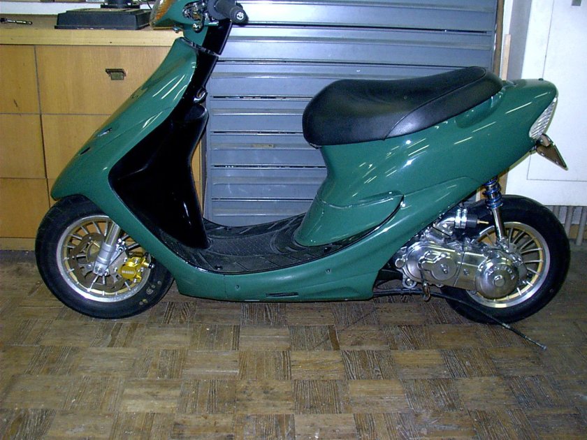 Honda Dio 35 зеленый