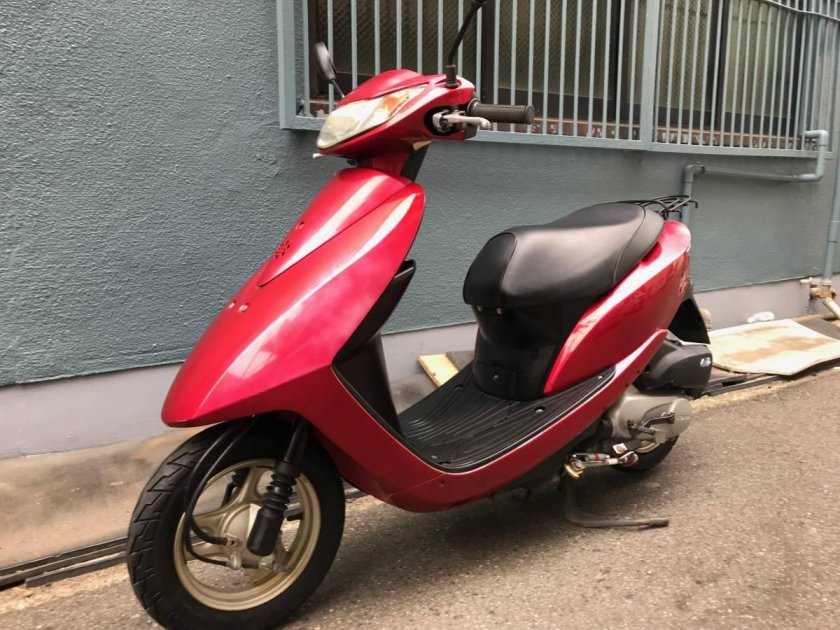 Honda Dio 34 красный