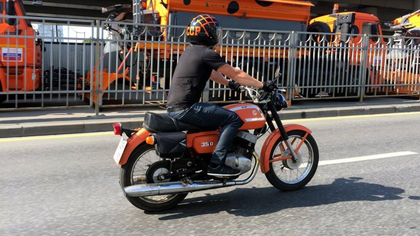 Мотоцикл ява чезет 350