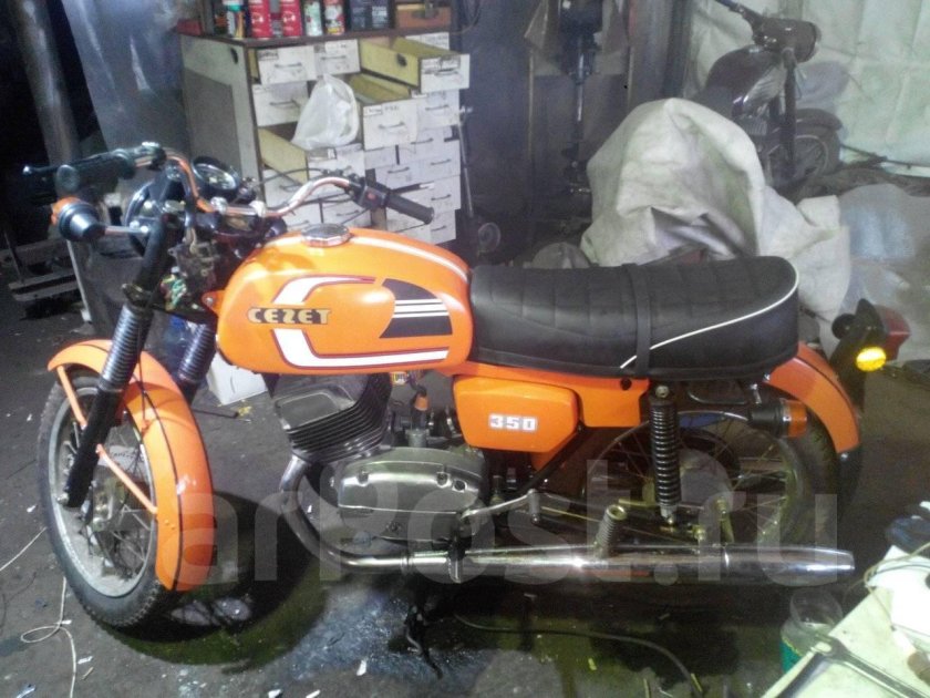 Мотоцикл cz 350