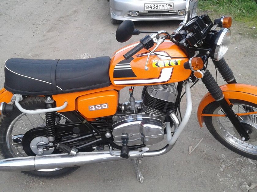 Мотоцикл cz 350 472