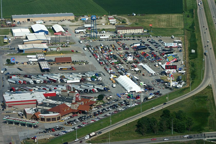 Трак стоп в Америке