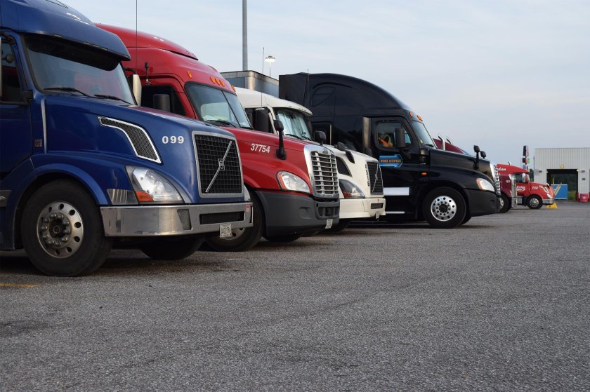 Парк грузовых автомобилей