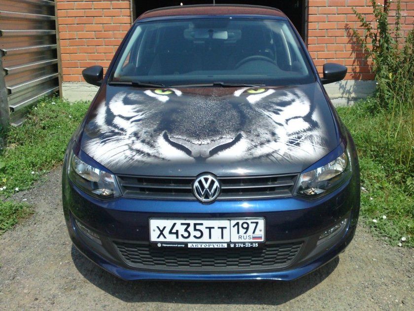 Капот VW Polo