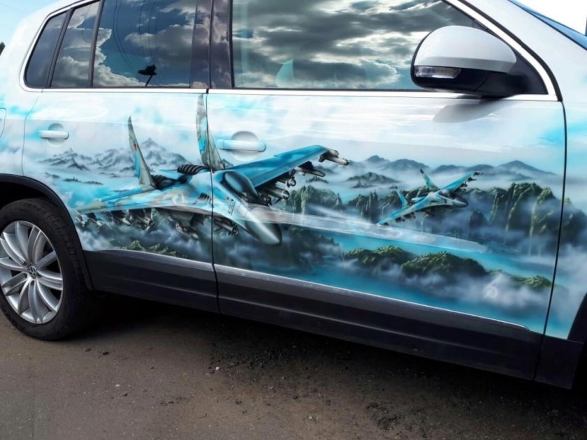 Аэрография Skoda Kodiaq