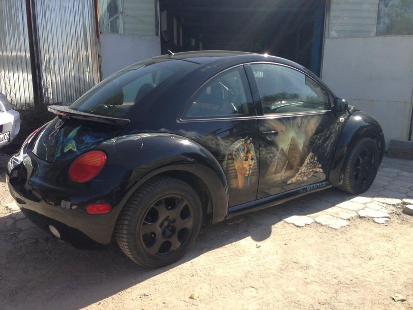 Volkswagen Beetle аэрография