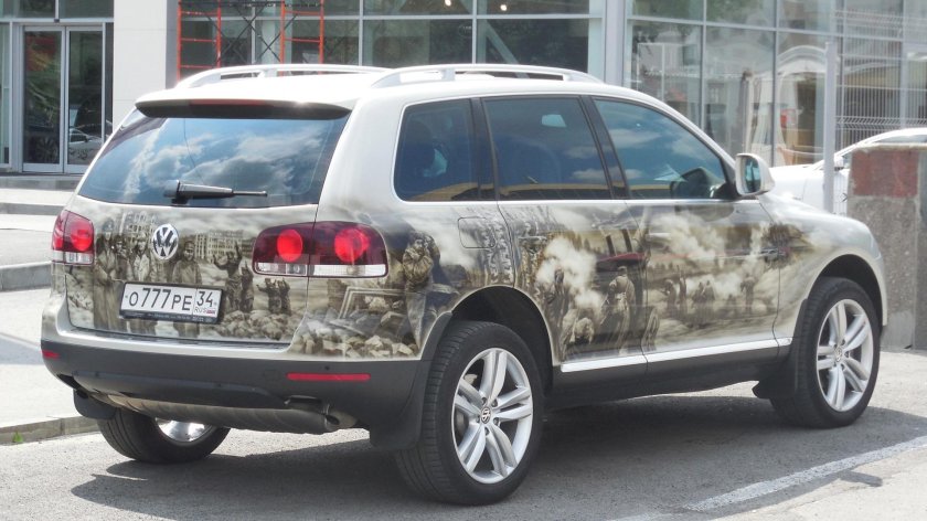 Фольксваген Туарег военный