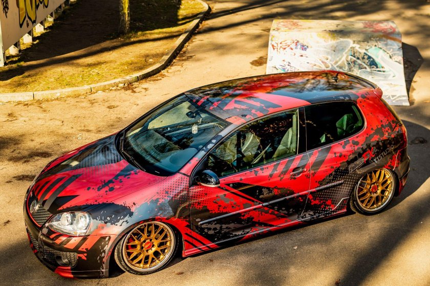 Гольф 6 автовинил